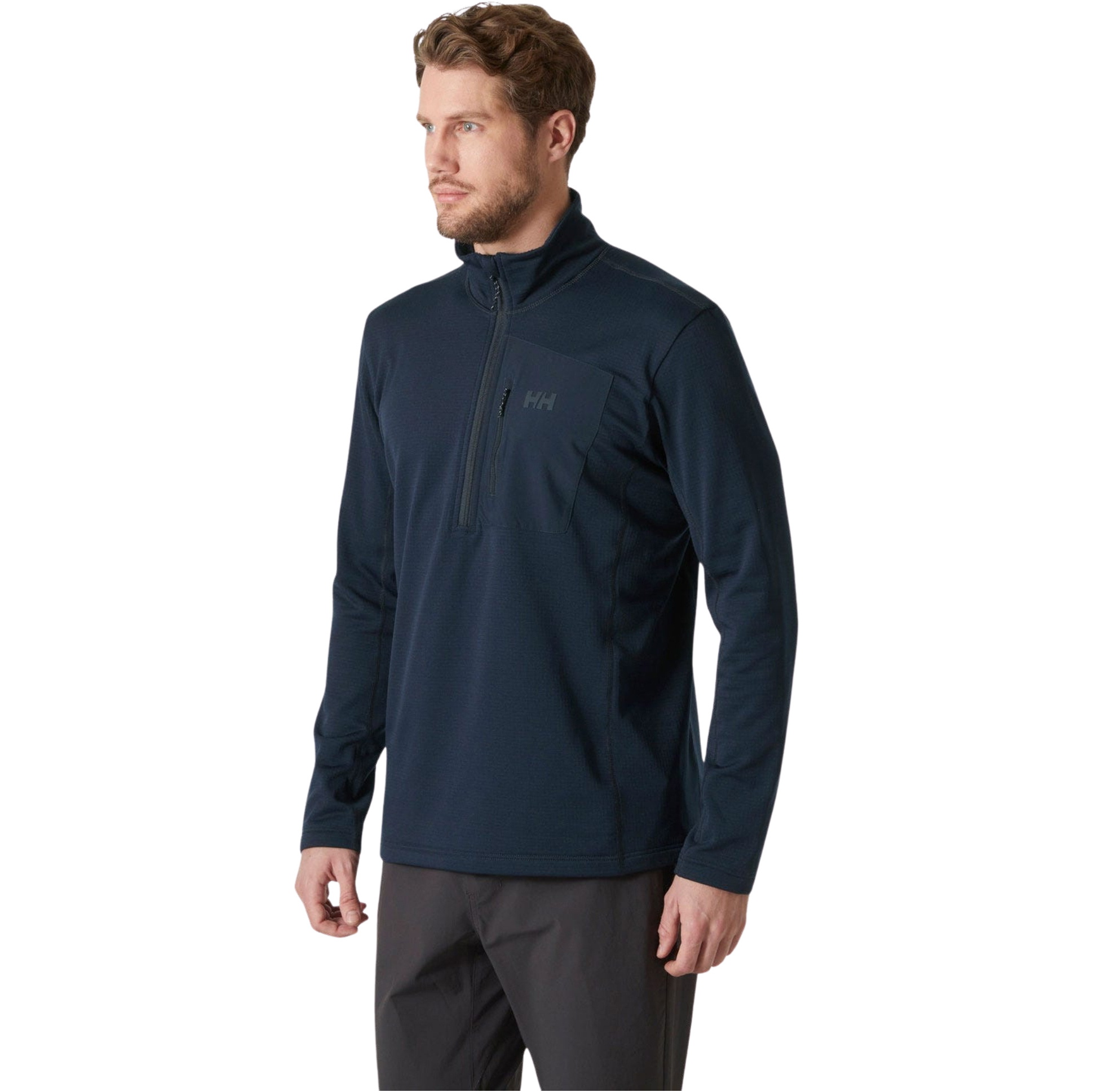 2025 Helly Hansen Hombres Versalite 1/2 Zip Fleece 49550 - Navy